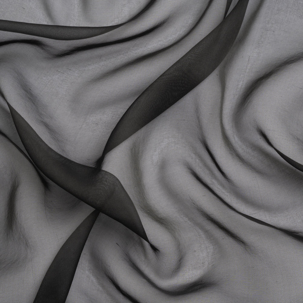 Chiffon-Like Silk Voile - Black - Adelaide Collection - Joann Fabrics