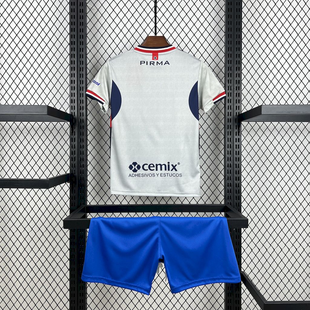 2025/2026 Cruz Azul Away Football Shirt 1:1 Thai Quality Kids Size