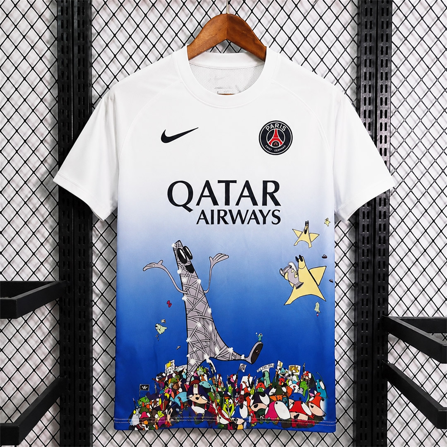 Paris Saint-Germain PSG 25-26 Champions Art by Edgar Special Jersey - Fans Version - UnitedFutballJersey