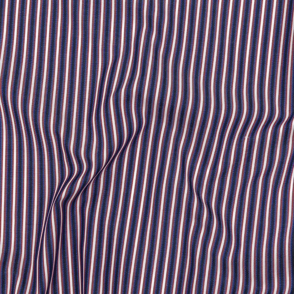 Red, White, and Blue Striped Cotton Shirting - Joann Fabrics