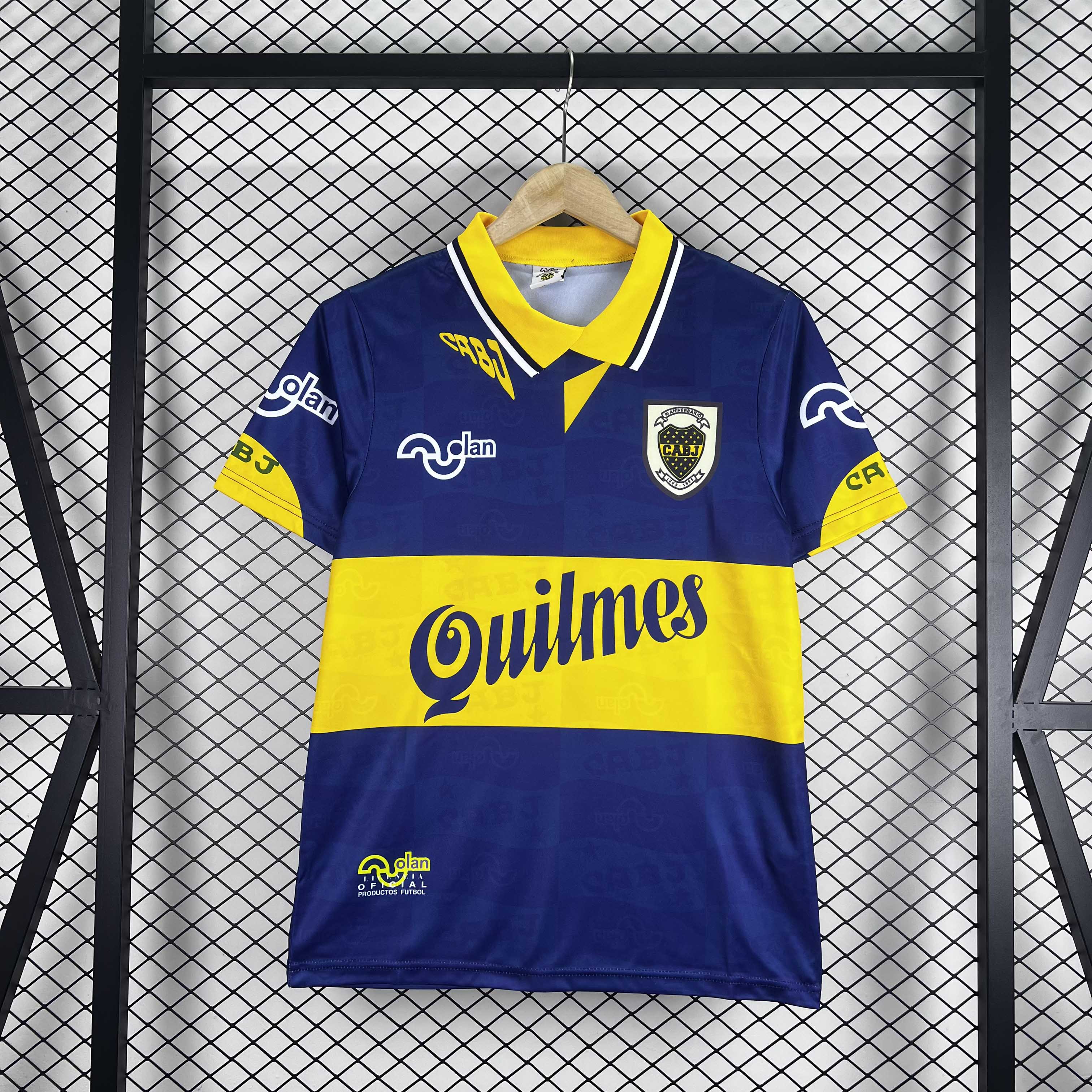1995/1996 Retro Boca Juniors Home Football Jersey 1:1 Thai Quality