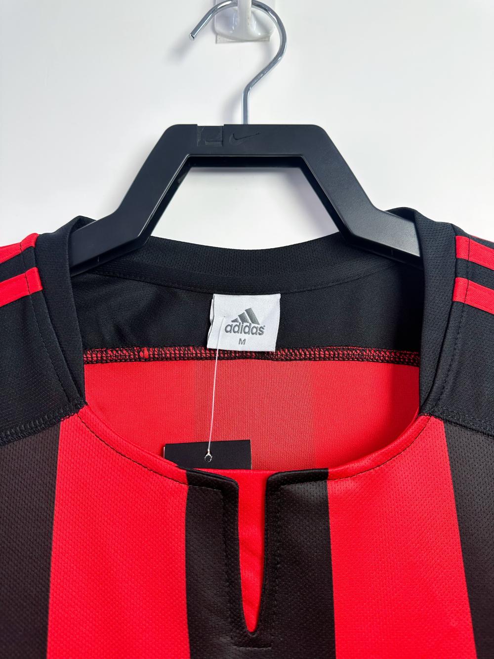 2003/2004 Retro AC Milan Home Football Shirt 1:1 Thai Quality