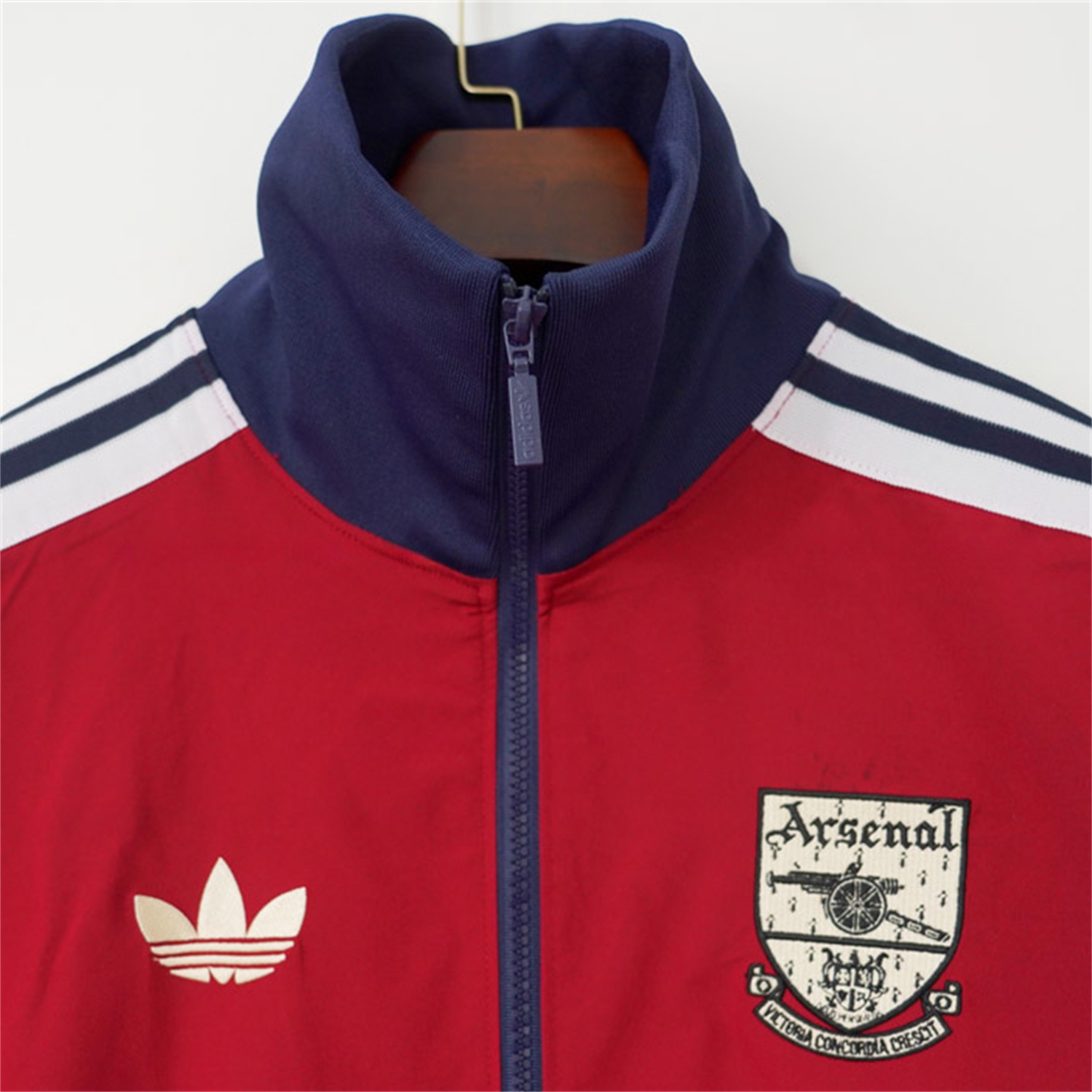 Retro Arsenal 24-25 Windbreaker Jacket - Red - UnitedFutballJersey