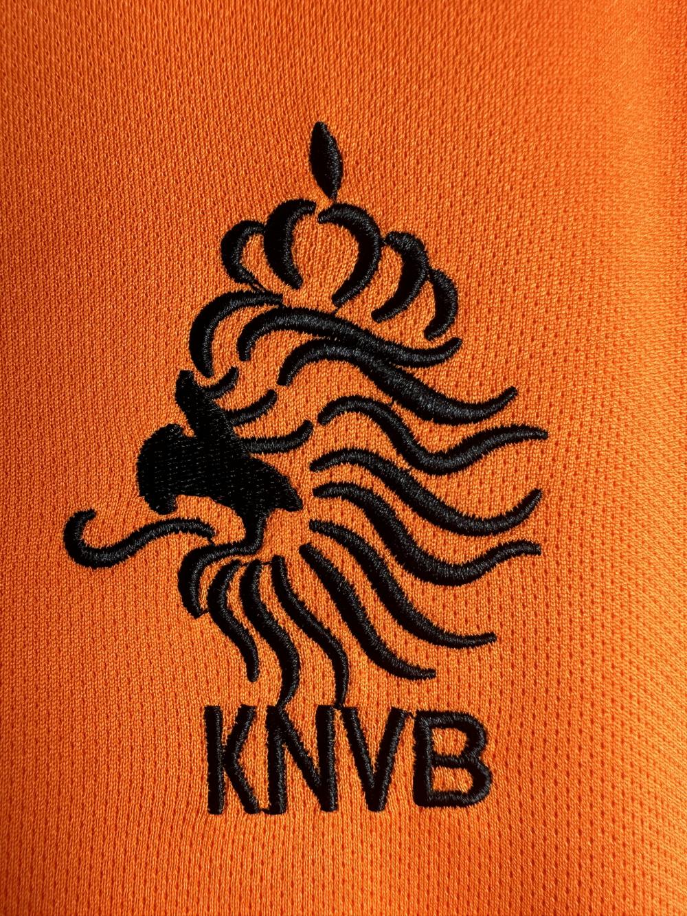 1998 Retro Long Sleeve Netherlands Home Football Shirt 1:1 Thai Quality