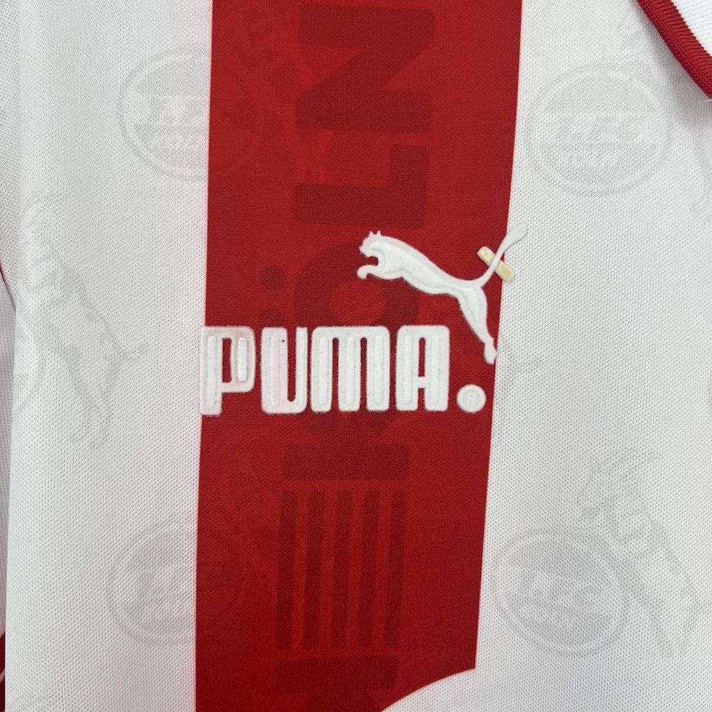 1995/1996 Retro FC Köln Home Football Jersey 1:1 Thai Quality