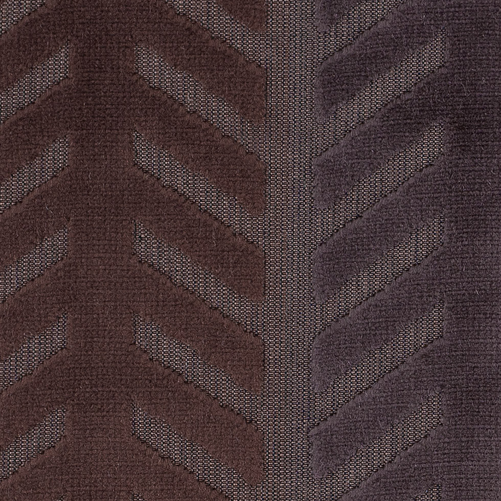 Brown and Aqua Geometric Cut Velvet - Joann Fabrics
