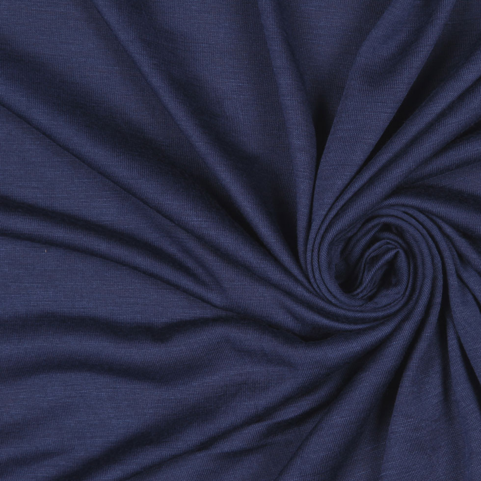 Heathered Navy Sheer Rayon Jersey - Joann Fabrics