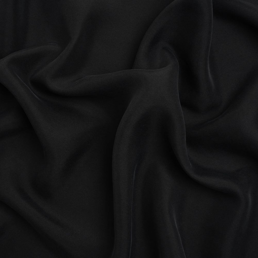 Washed Silk Twill 18mm - Black - Joann Fabrics