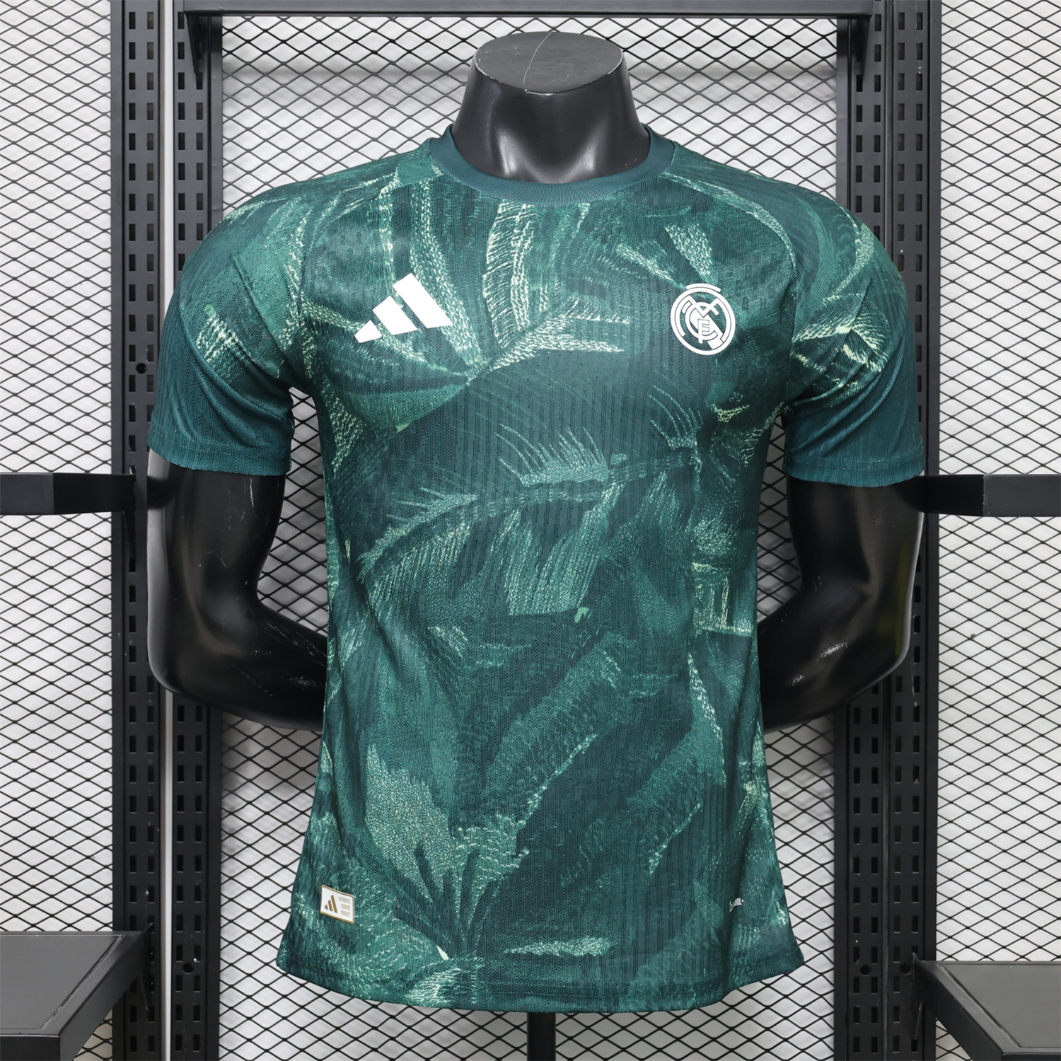 Real Madrid 26-27 Green Pre-Match Jersey - Player Version - UnitedFutballJersey