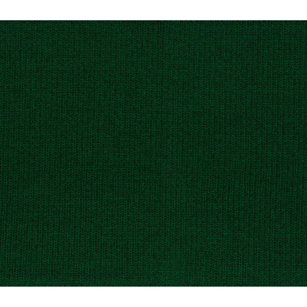 Dark Green Rib Knit Trim - 7