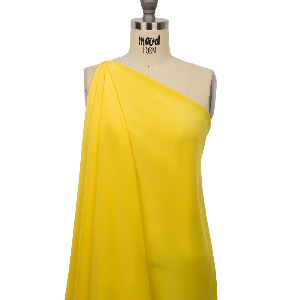 Silk Crepe de Chine - Buttercup Yellow - Premium Collection - Joann Fabrics