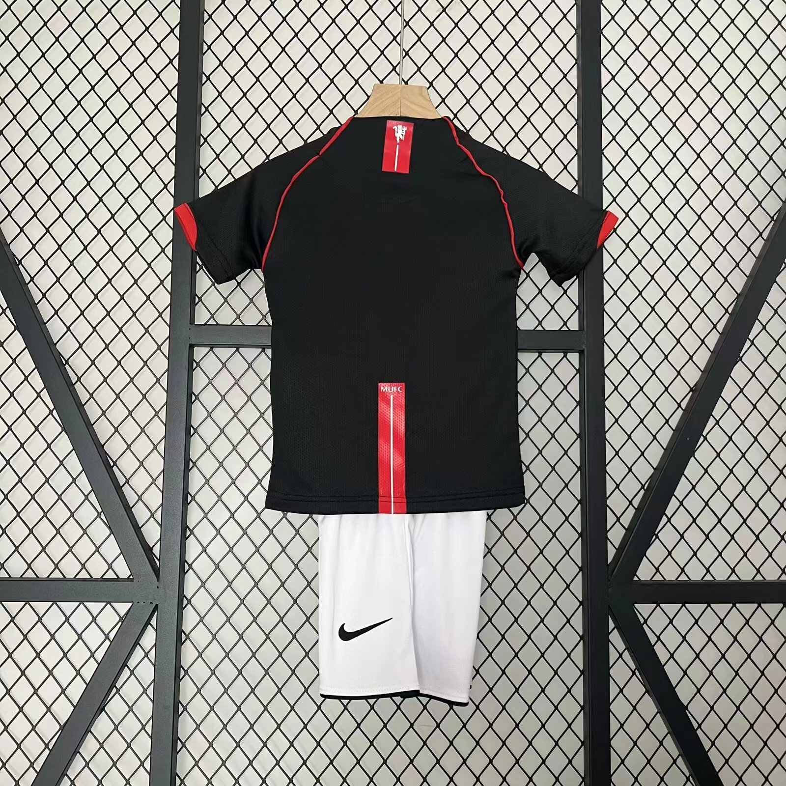 2007/2008 Retro Manchester United  Third Away Football Shirt 1:1 Thai Quality Kids Size