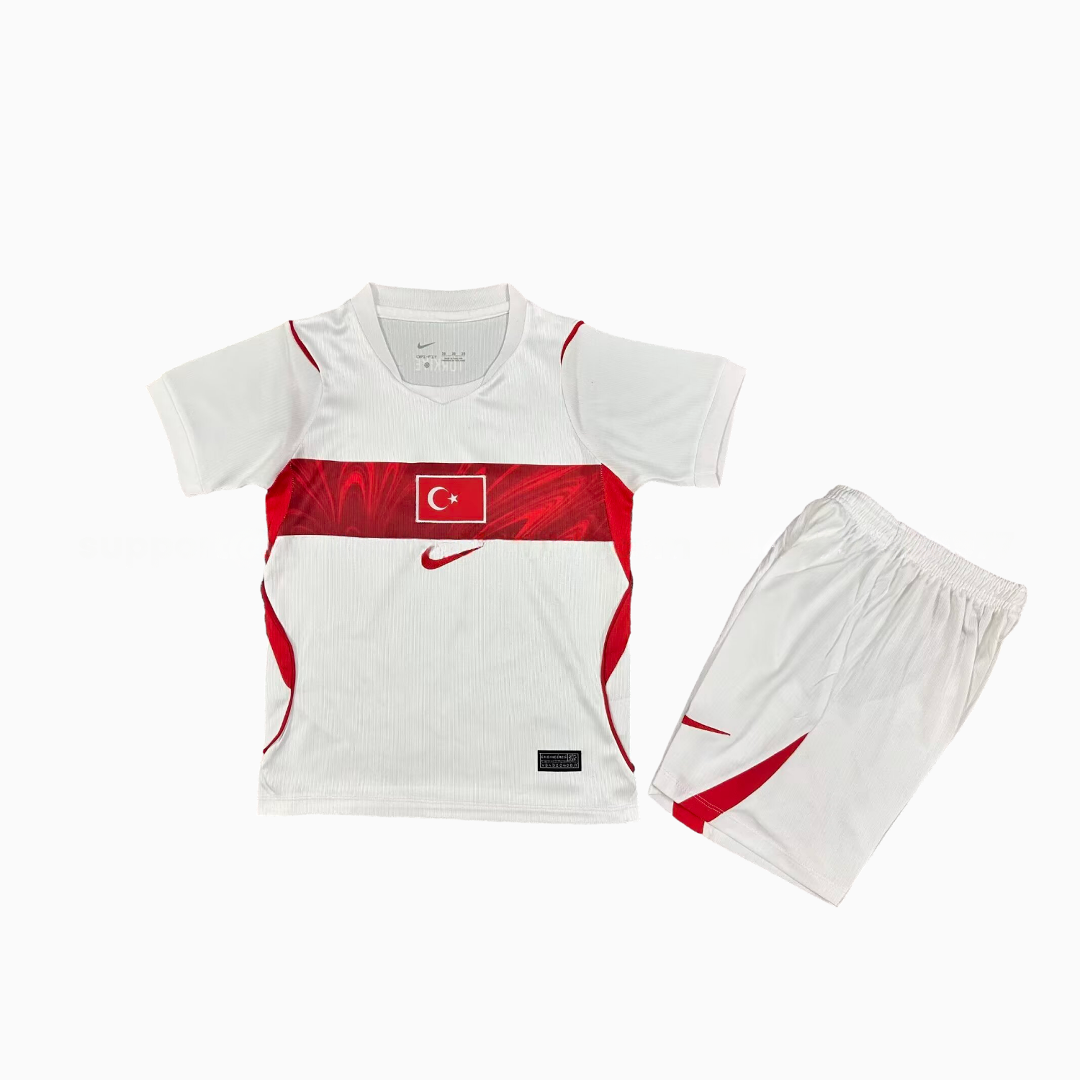 Turkey 2026 Away Kids Kit - UnitedFutballJersey