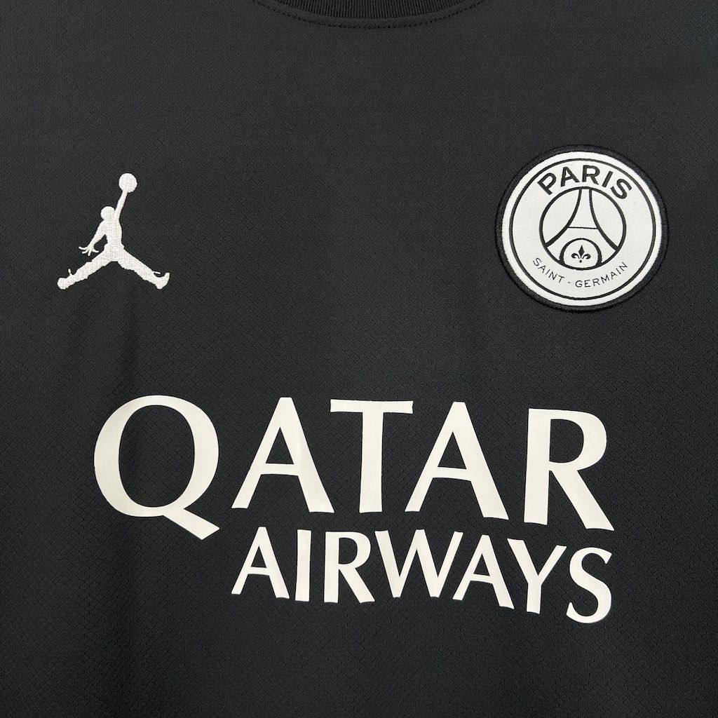 2025/2026 Psg Paris Saint-Germain Third Away Black Football Jersey 1:1 Thai quality