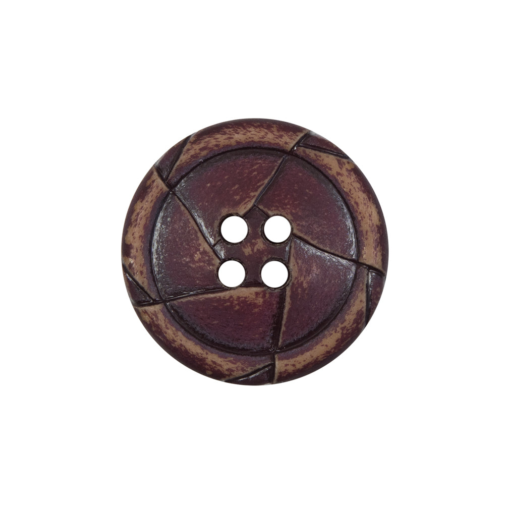 Purple Weathered Plastic 4-Hole Button - 36L/23mm - Joann Fabrics