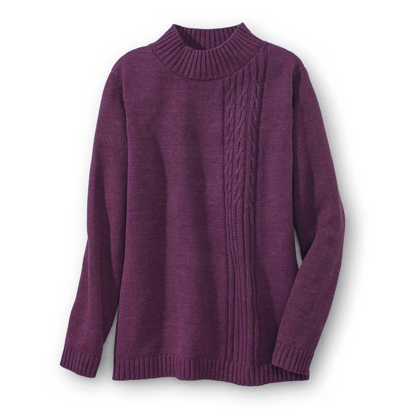 Asymmetric Cable Sweater - Northstyle Catalog