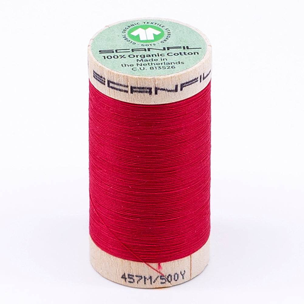 SCANFIL® 50wt Organic Pima Cotton Thread 500 yds - 4849 Watermelon - Joann Fabrics