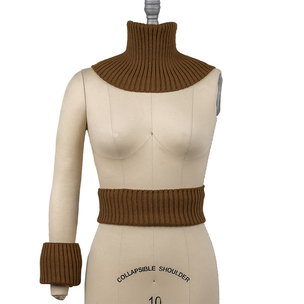 Alta Caramel Chunky 2x2 Rib Knit Sweater Trim Bundle - 3pc - Joann Fabrics