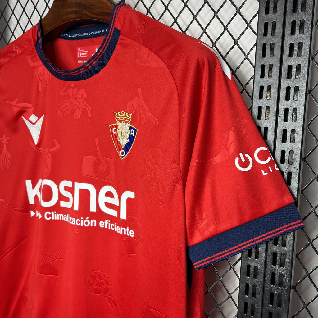 2024/2025 Osasuna Home Football Shirt 1:1 Thai Quality
