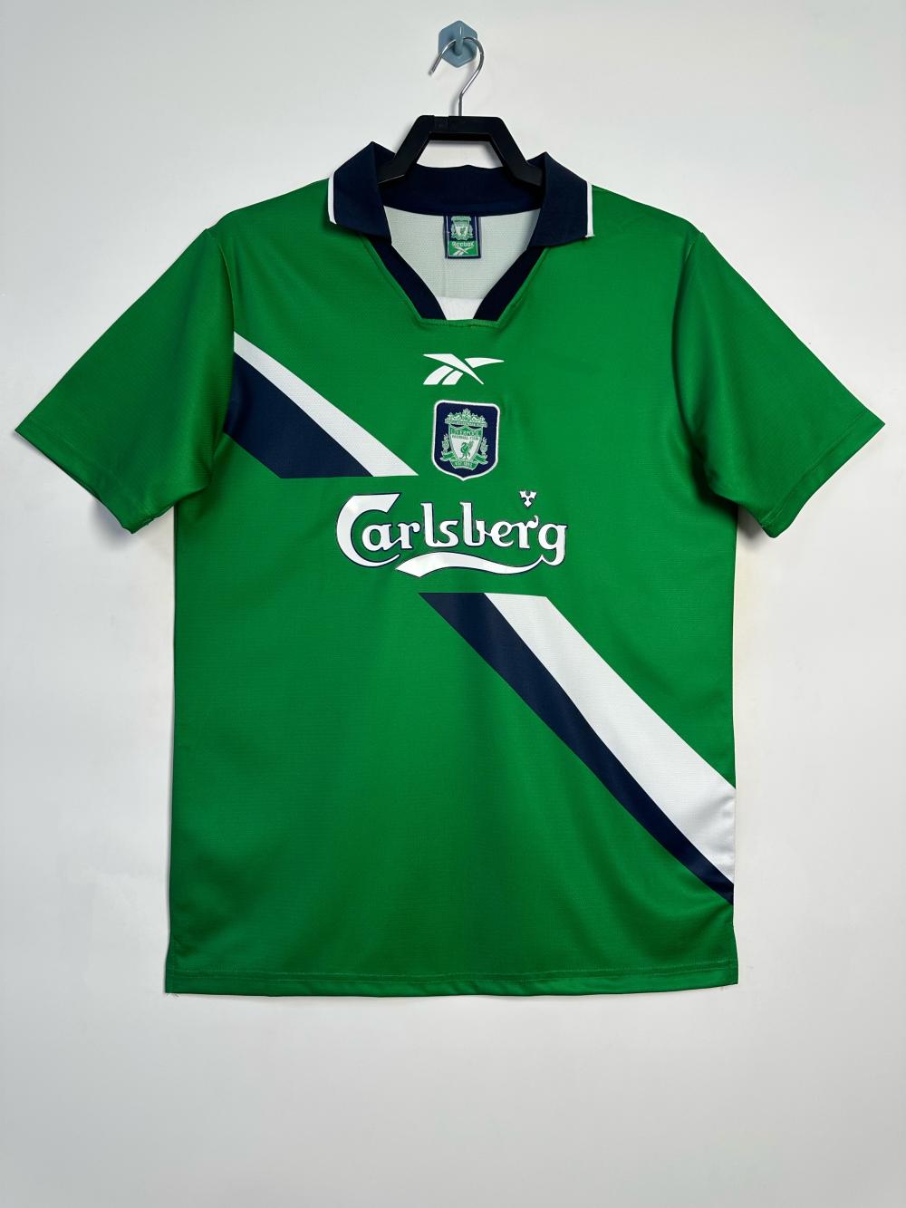 1999-2000 Retro Liverpool Away Football Jersey 1:1 Thai Quality