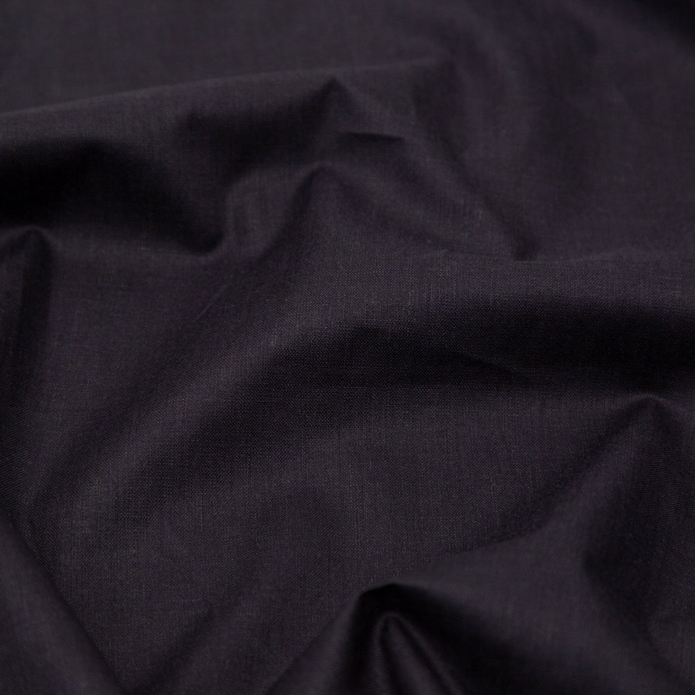 Rag & Bone Dark Gray Linen Woven with Waxed Coating - Joann Fabrics