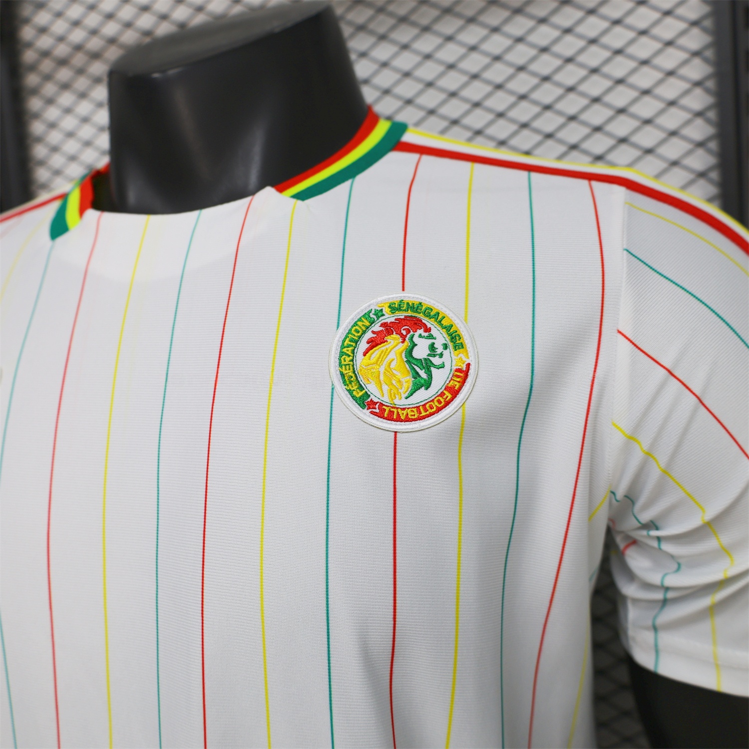 Senegal 2026 Terrace Icon Retro Casual Style White Jersey - Player Version - UnitedFutballJersey