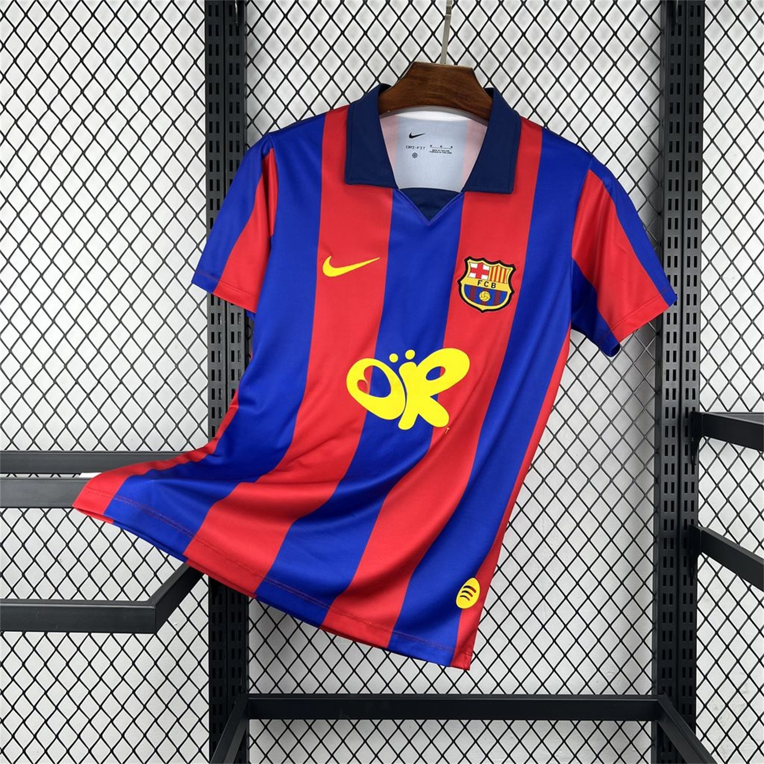 Retro Barcelona 2003-04 x Olivia Rodrigo Co-Branded Home Jersey - Fans Version - UnitedFutballJersey