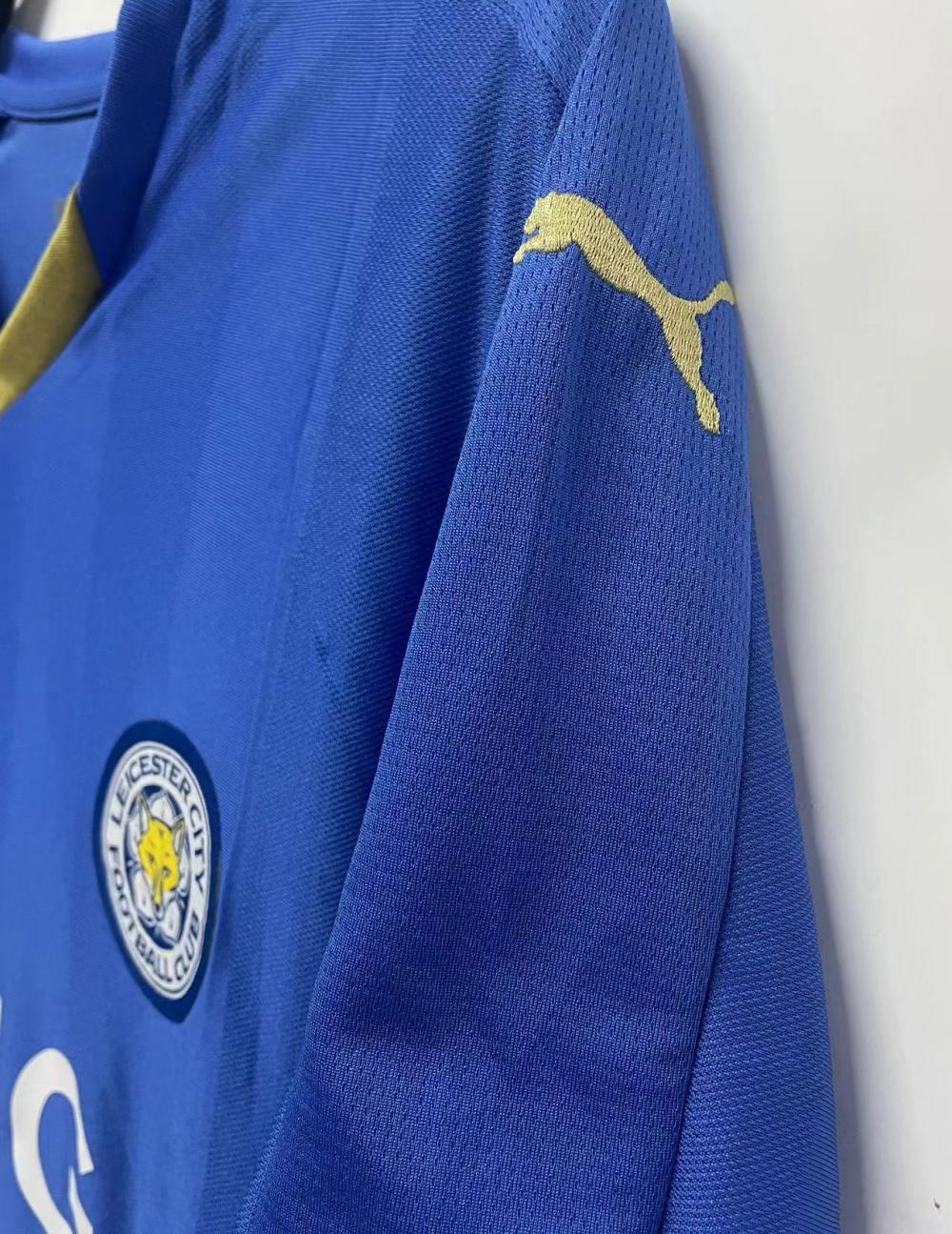 2015-2016 Retro Leicester City Home Soccer Jersey 1:1 Thai Quality