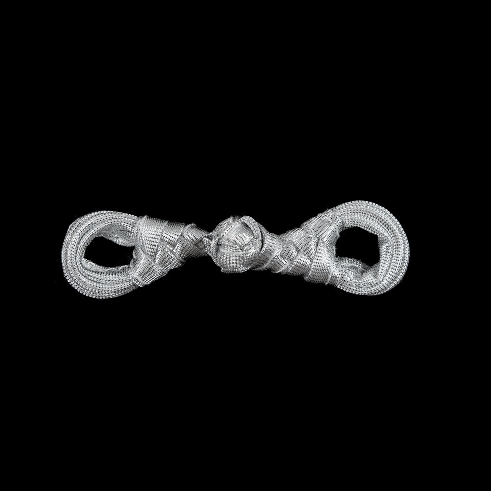 Silver Frog Closure - 2.75