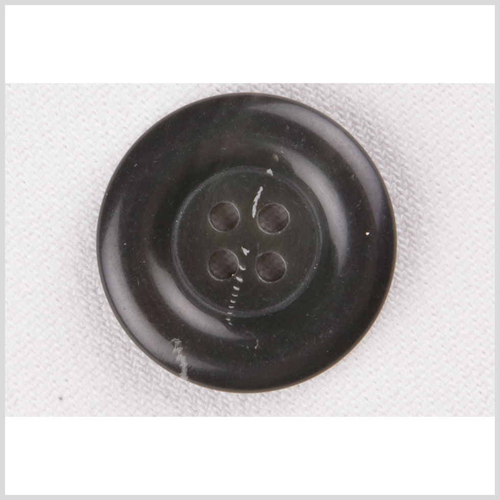 Plastic 4-Hole Button - 36L/23mm - Dark Gray and White Streak - Joann Fabrics