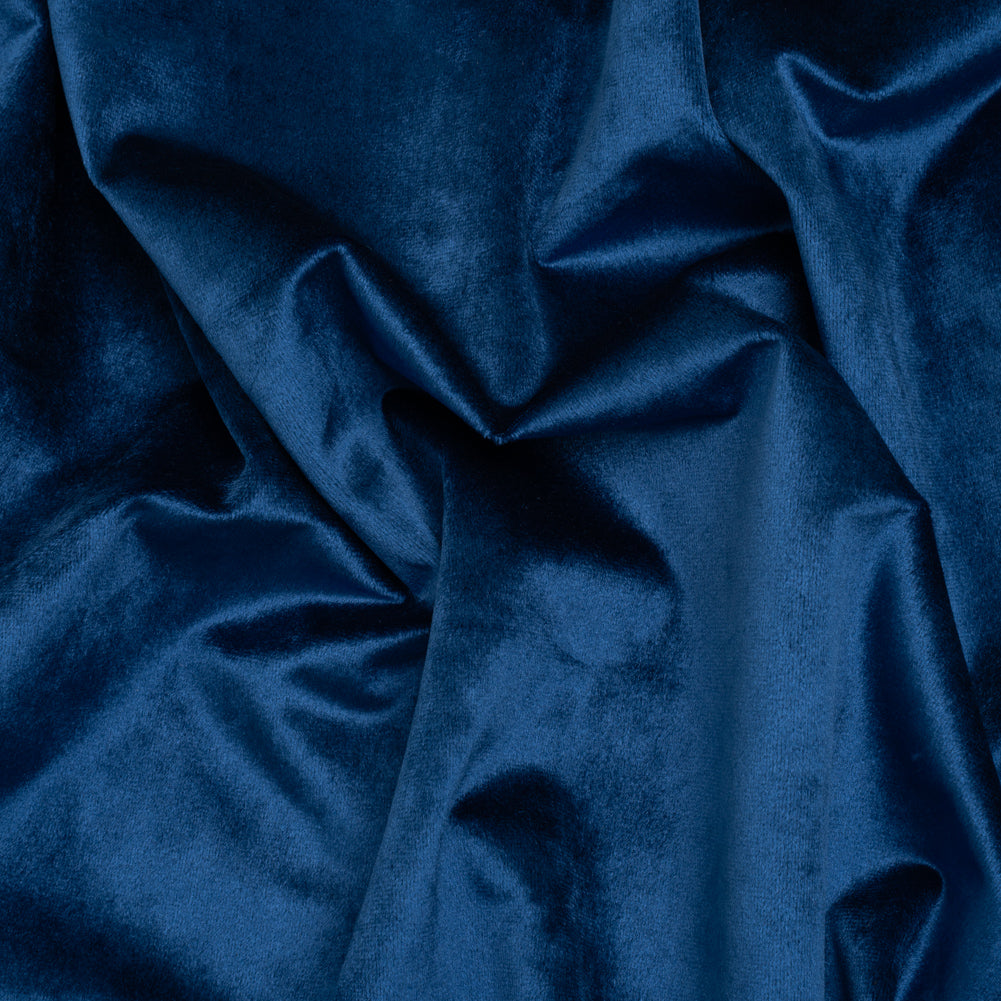 Polyester Velvet - Bright Blue - Helene Collection - Joann Fabrics