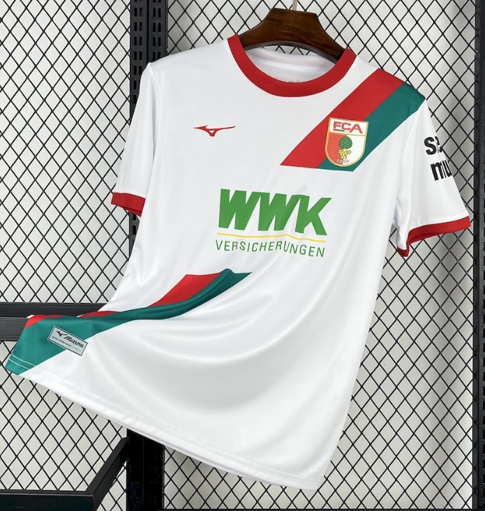2025/2026 FC Augsburg Home Football Jersey 1:1 Thai Quality