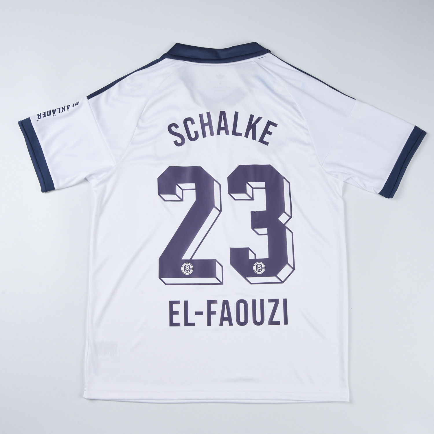 Schalke 04 26-27 Away White Jersey - Fans Version - UnitedFutballJersey