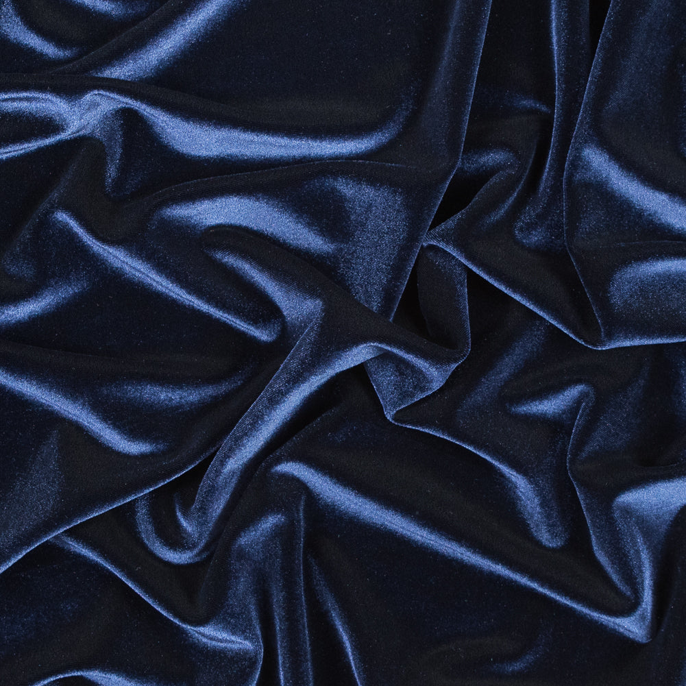 Stretch Velour - Navy - Persica Collection - Joann Fabrics
