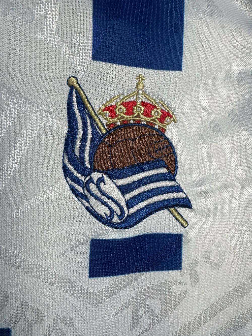 1994-1995 Retro Real Sociedad Home Football Shirt 1:1 Thai Quality