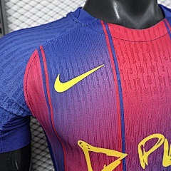 2025/2026 Player Version Barcelona Home Derby Special Edition Football Jersey 1:1 Thai Quality