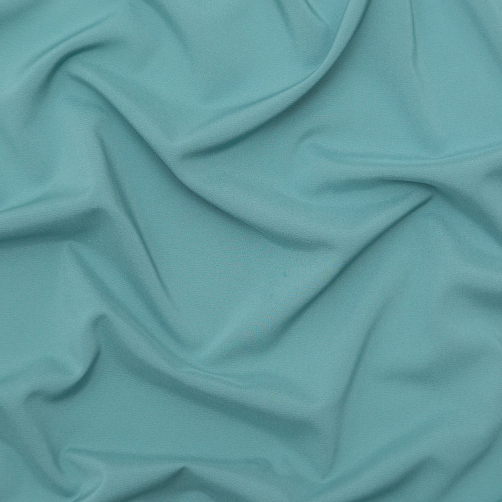 Theory Aegean Blue Stretch Polyester Crepe de Chine - Joann Fabrics