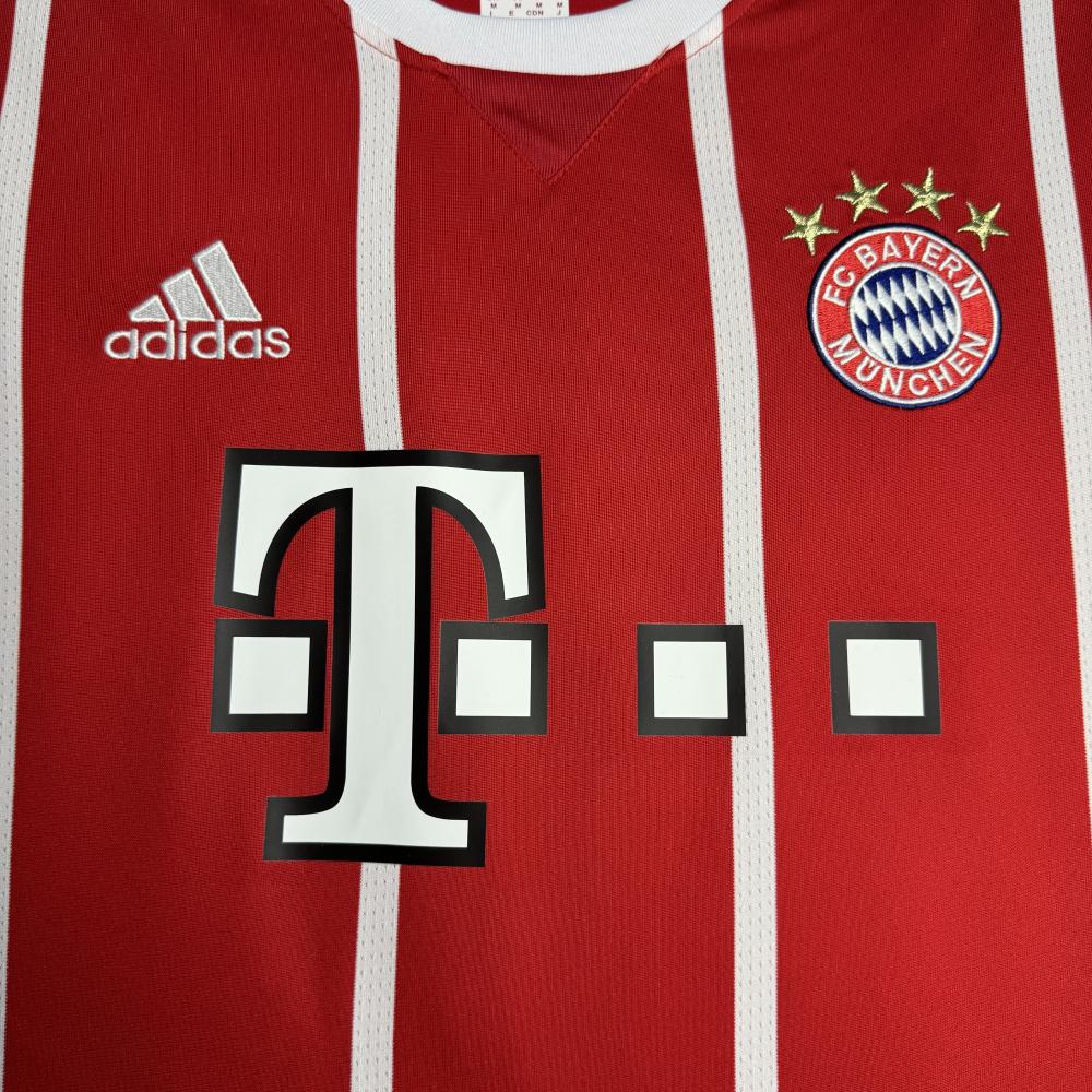 2017/2018 Retro Bayern Munich Home Football Jersey 1:1 Thai Quality