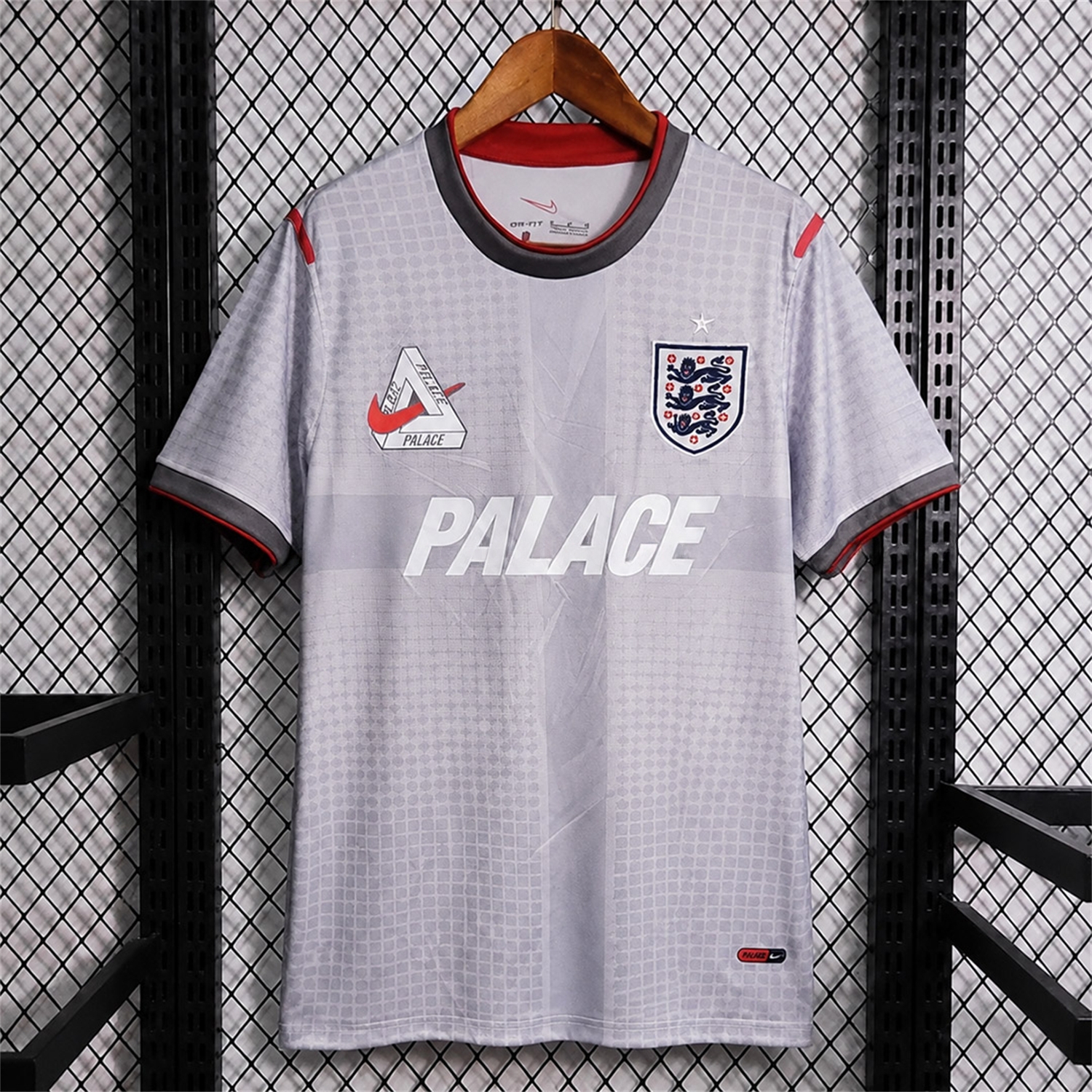 England 2026 Light Gray Pre-Match Jersey - Fans Version - UnitedFutballJersey