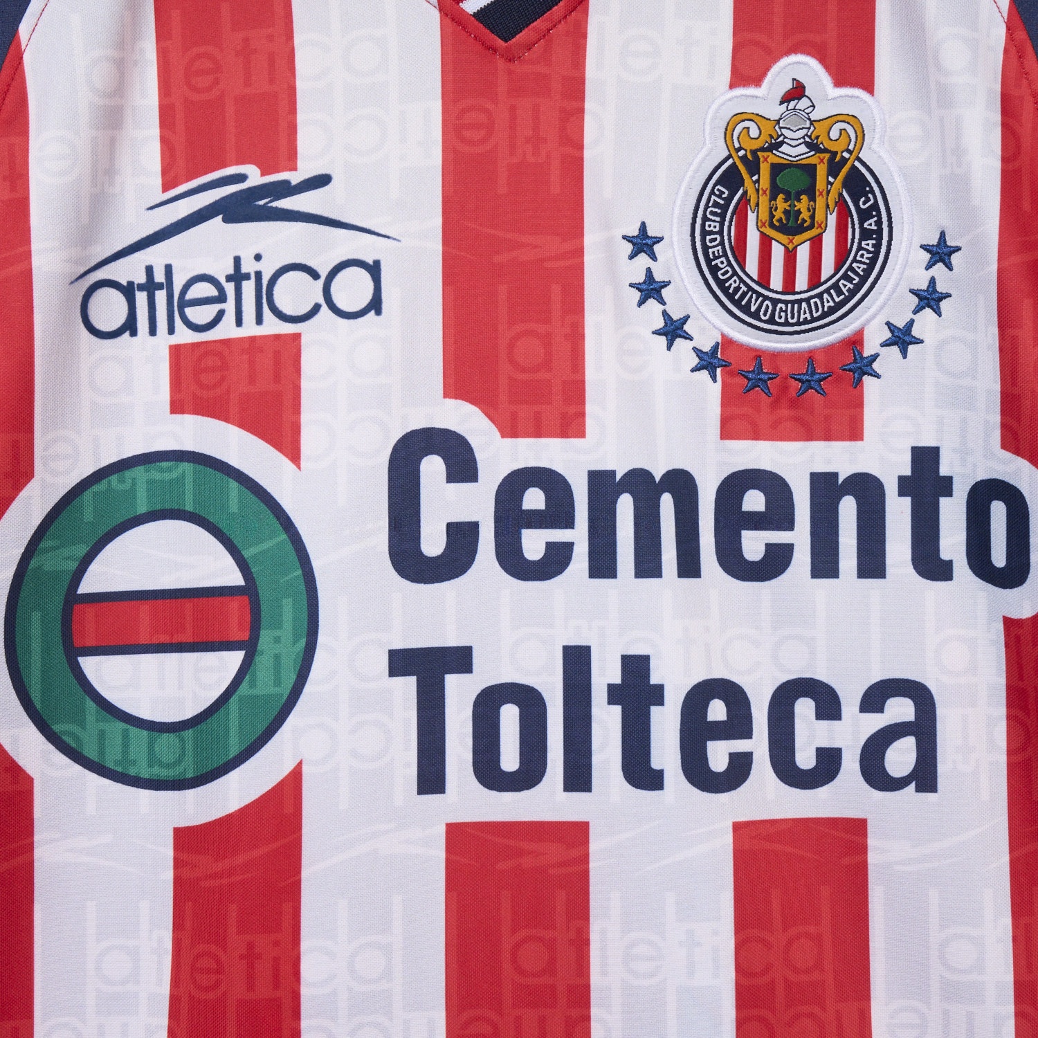 Retro Chivas de Guadalajara 1999-00 Home Long Sleeves Jersey - UnitedFutballJersey