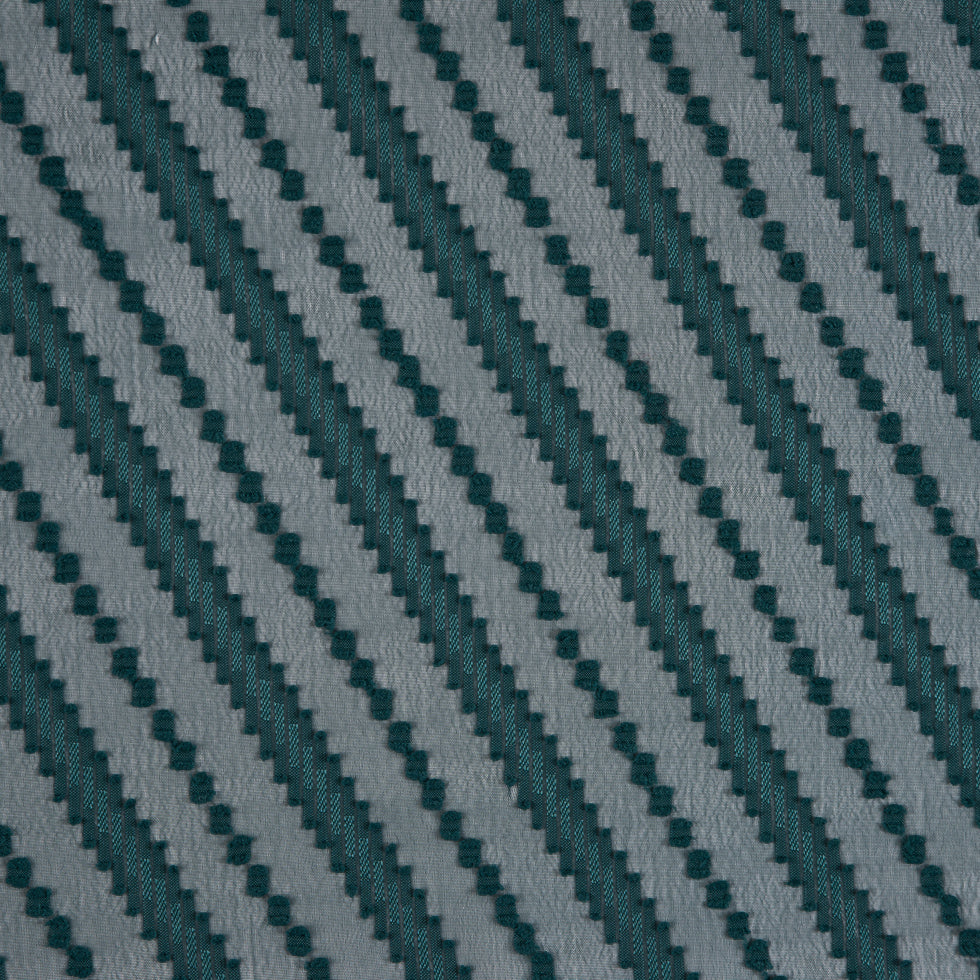 Famous NYC Designer Forest Green Diagonal Burnout Chiffon - Joann Fabrics