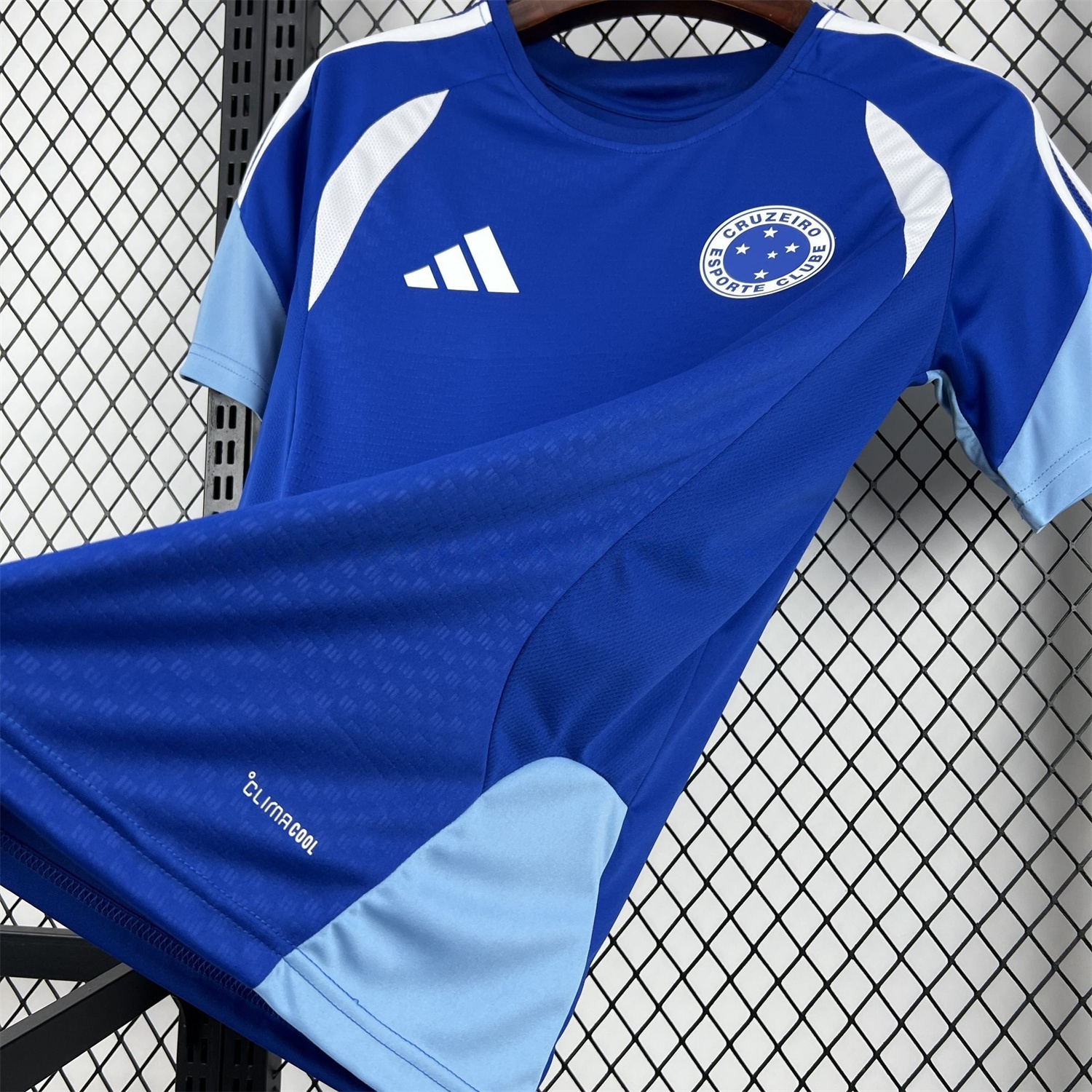 Cruzeiro 25-26 Pre-Match Ocean Blue Jersey - Fans Version - UnitedFutballJersey