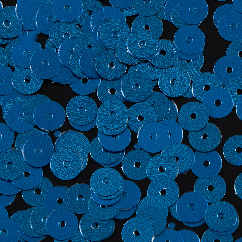 Bag of Blue Dull-Bright Loose Sequins - 6mm - Joann Fabrics