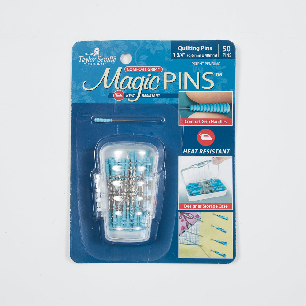Magic Quilting Pins with Case - 1.75