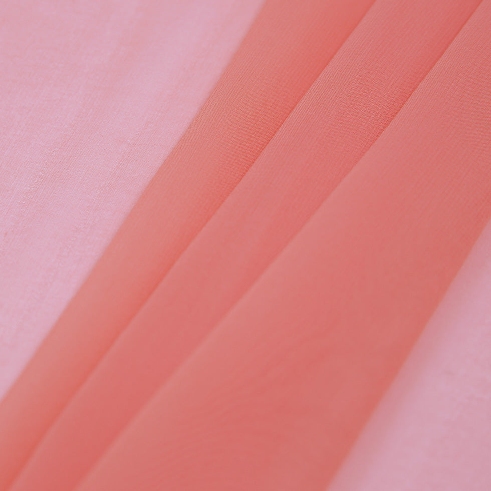 Coral Silk Chiffon - Joann Fabrics