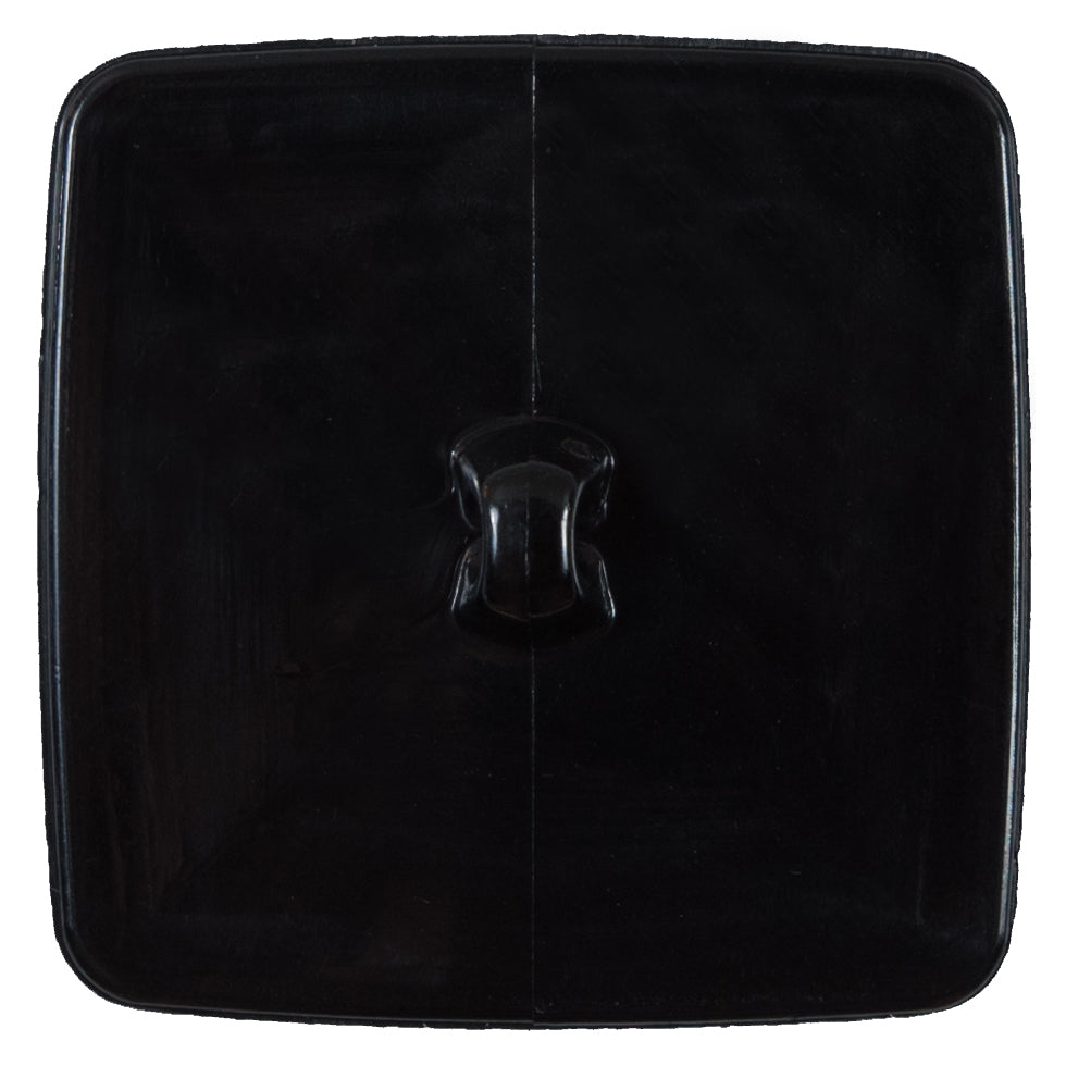 Italian Black Square Plastic Button - 64L/40.5mm - Joann Fabrics