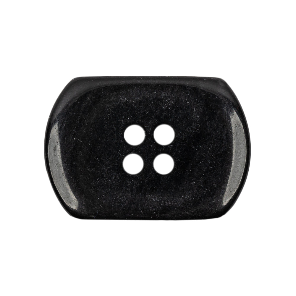 Italian Smoky Iridescent Rectangular 4-Hole Plastic Button - 44L/28mm - Joann Fabrics
