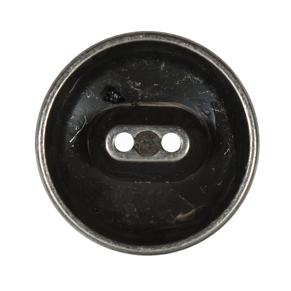 Silver 2-Hole Button Metal Coat - 44L/28mm - Joann Fabrics