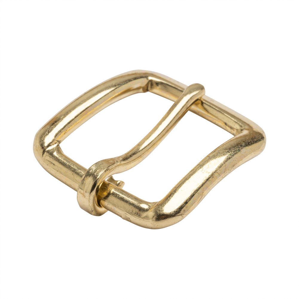 Gold Classic Square Metal Buckle - 1.625