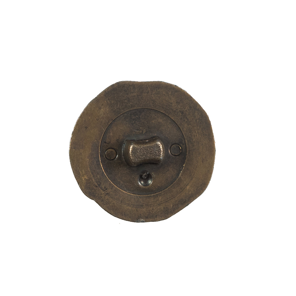 Antique Gold Knotted Plastic Shank Back Button - 32L/20mm - Joann Fabrics